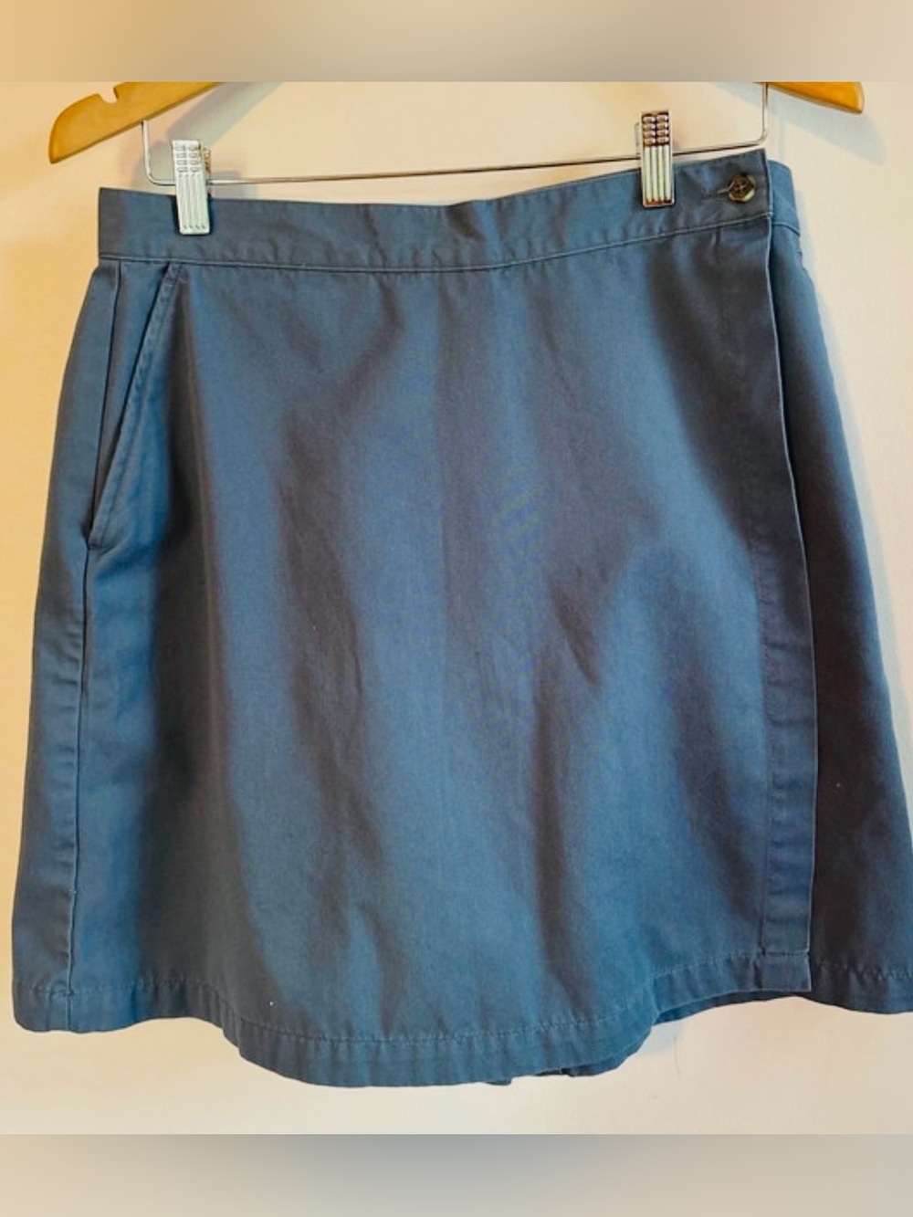 L.L.Bean Everyday Performance Skort Women’s Size 12 Gray Golf Travel Activewear